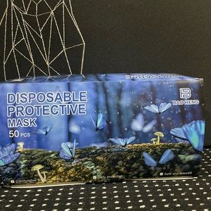 Butterfly Disposable Masks 🦋